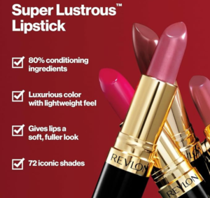 Revlon Lipstick, Super Lustrous Lipstick 0.15 oz