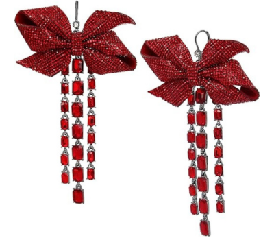 You are currently viewing Amazing Betsey Johnson Womens Pavé Bow Earrings in 10 colors