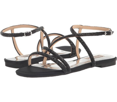 Read more about the article Great Badgley Mischka Flat Sandal in 4 colors