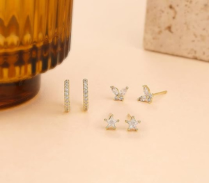 Read more about the article Luxury Stud Earrings for Women Gold Earrings|14k