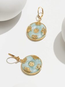 Butterfly Circle Earrings