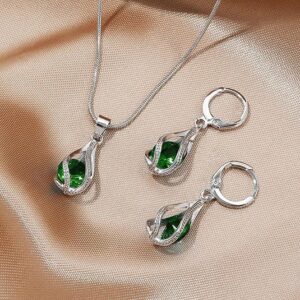 Rhinestone Crystal Necklace Sets