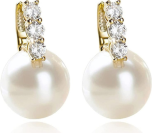 Read more about the article Best Gold Plated Pearl Earrings 5A Cubic