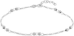 Double Bead Station Anklet