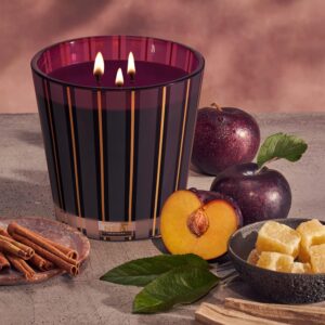 NEST Fragrances Autumn Plum Scented 3-Wick Candle