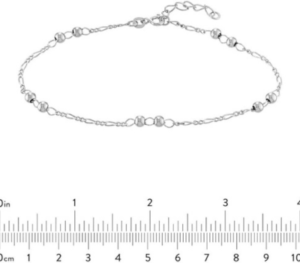 Double Bead Station Anklet