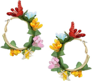 Womens Spring Motif Earrings