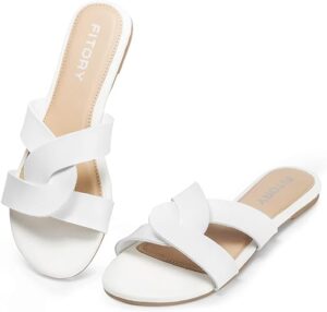 FITORY Women's Flat Sandals