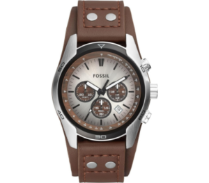 Read more about the article Men’s Watch with Genuine Leather Bracelet Cuff, 3 Colour